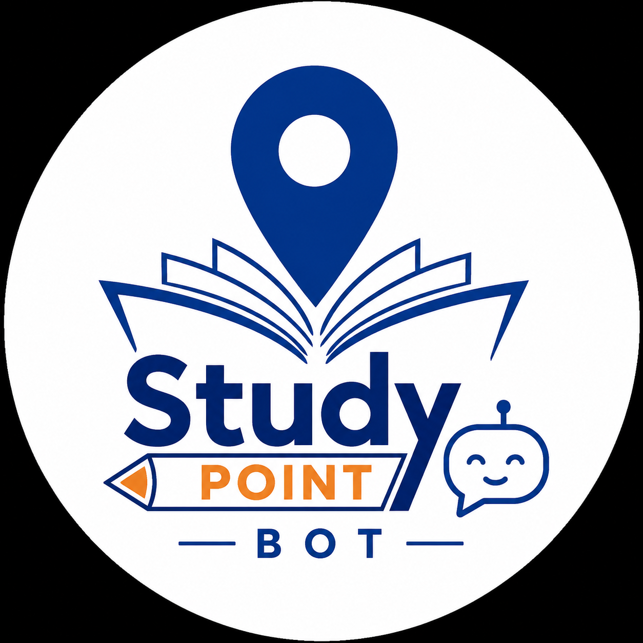 Study Point Bot WhatsApp conversation showing the attendance menu